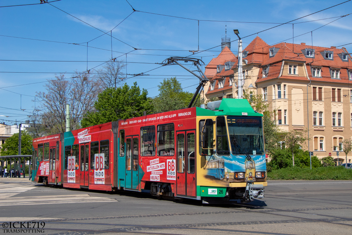 Котбус, Tatra KTNF6 № 26