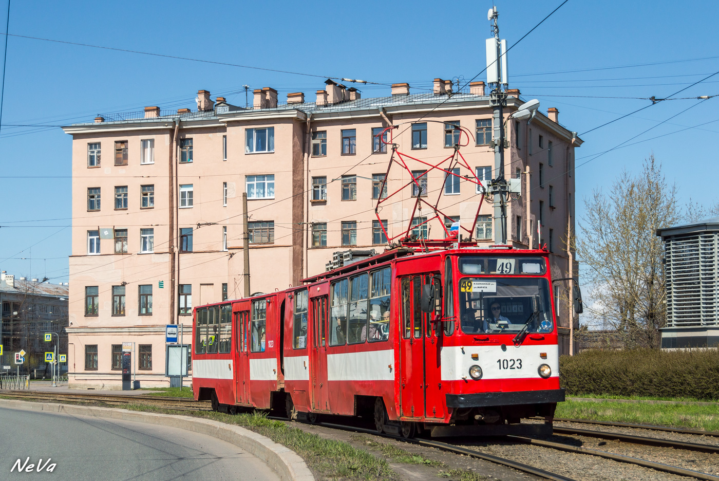 Санкт-Петербург, ЛВС-86К № 1023