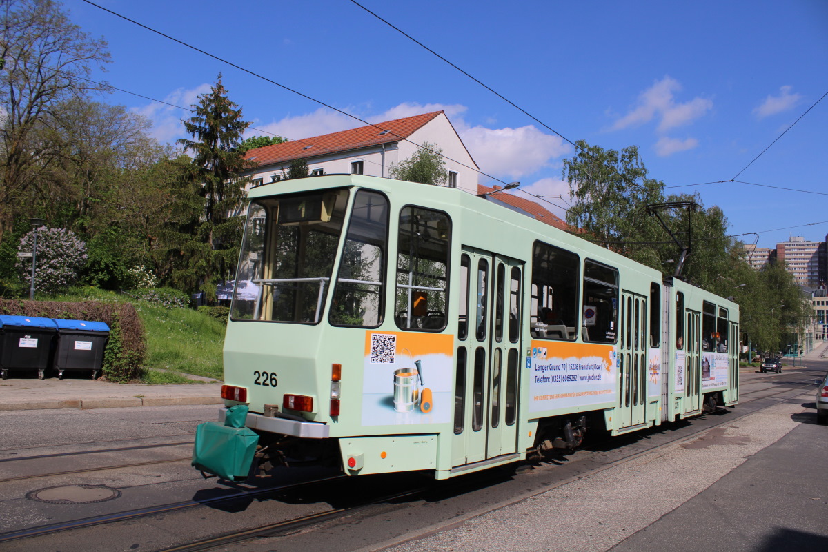 Франкфурт-на-Одере, Tatra KT4DM № 226