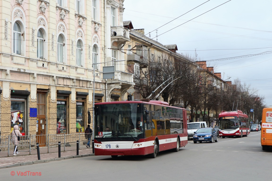 Ивано-Франковск, ЛАЗ E183D1 № 179