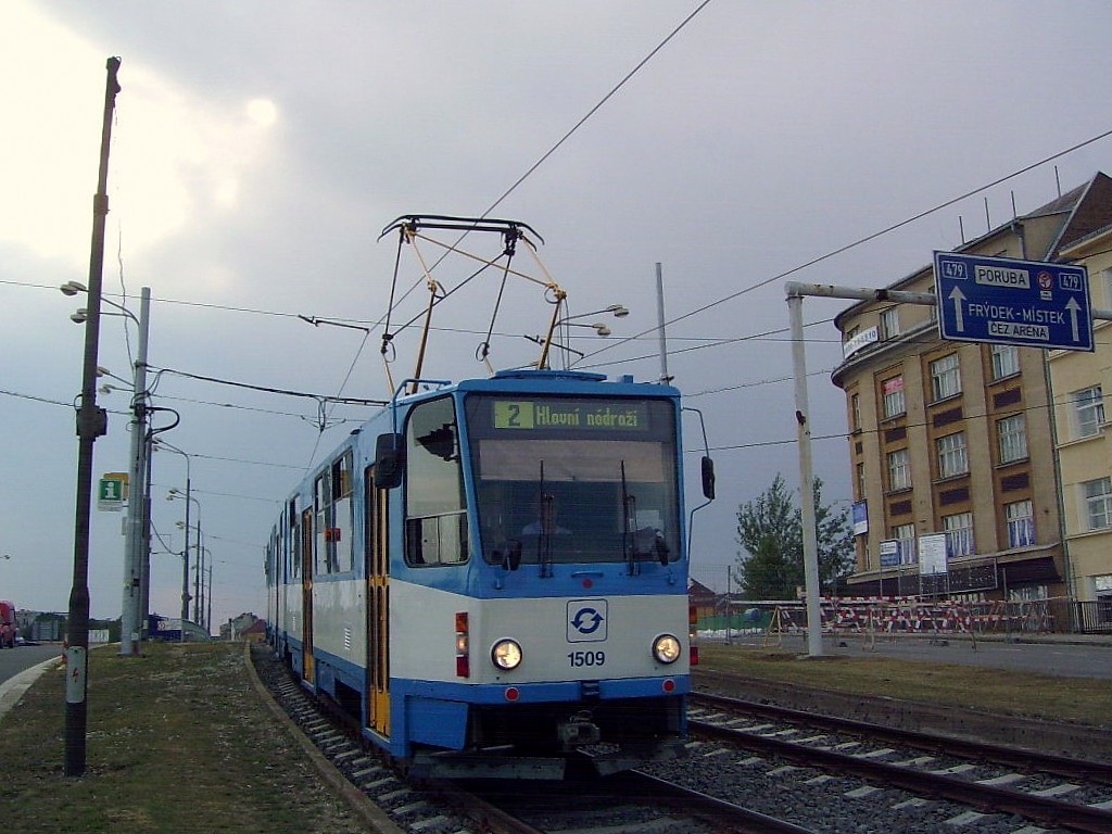 Острава, Tatra KT8D5 № 1509
