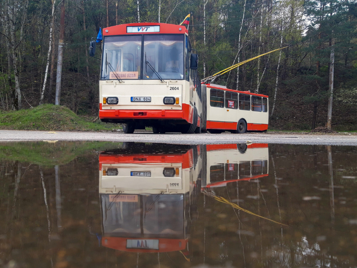 Вильнюс, Škoda 15Tr03/6 № 2604; Вильнюс — Мероприятие #30m15tr в честь 30-летия эксплуатации тролейбусов Škoda 15Tr в Вильнюсе