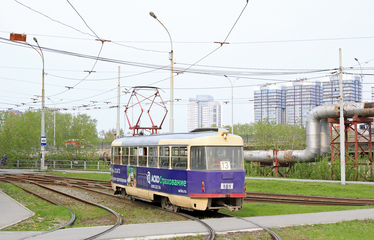 Екатеринбург, Tatra T3SU № 181