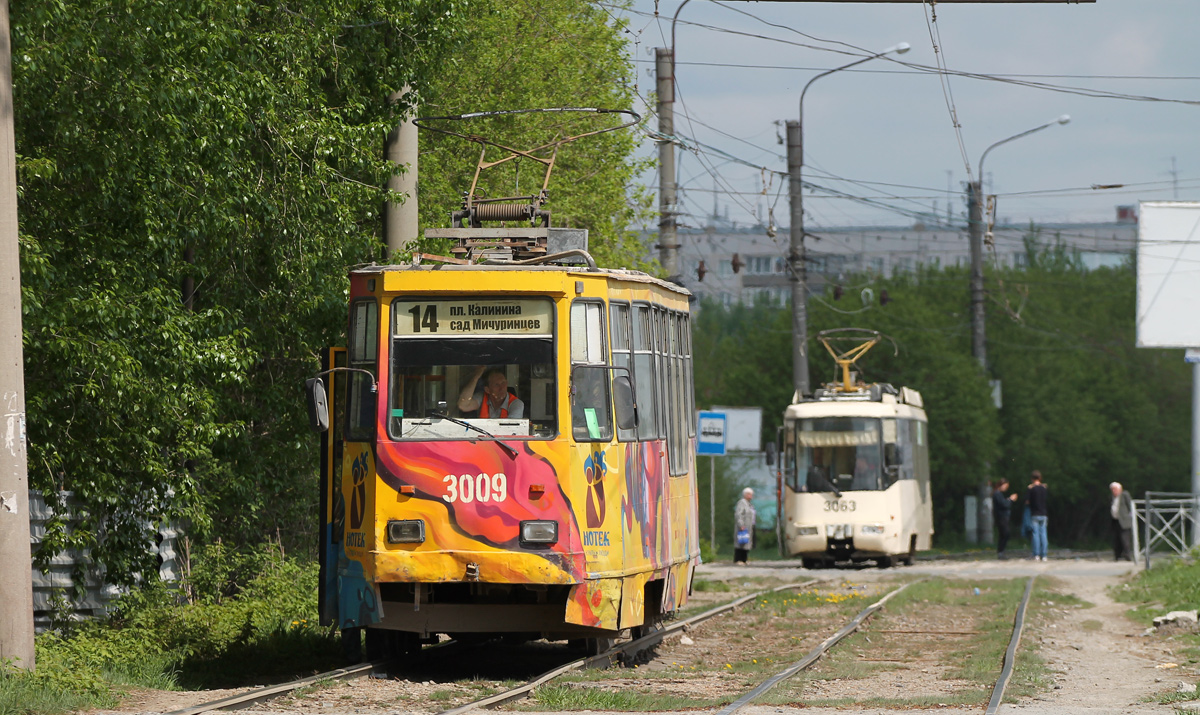 Новосибирск, 71-605 (КТМ-5М3) № 3009