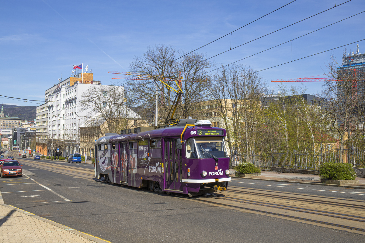 Либерец ― Яблонец-над-Нисой, Tatra T3R.SLF № 66