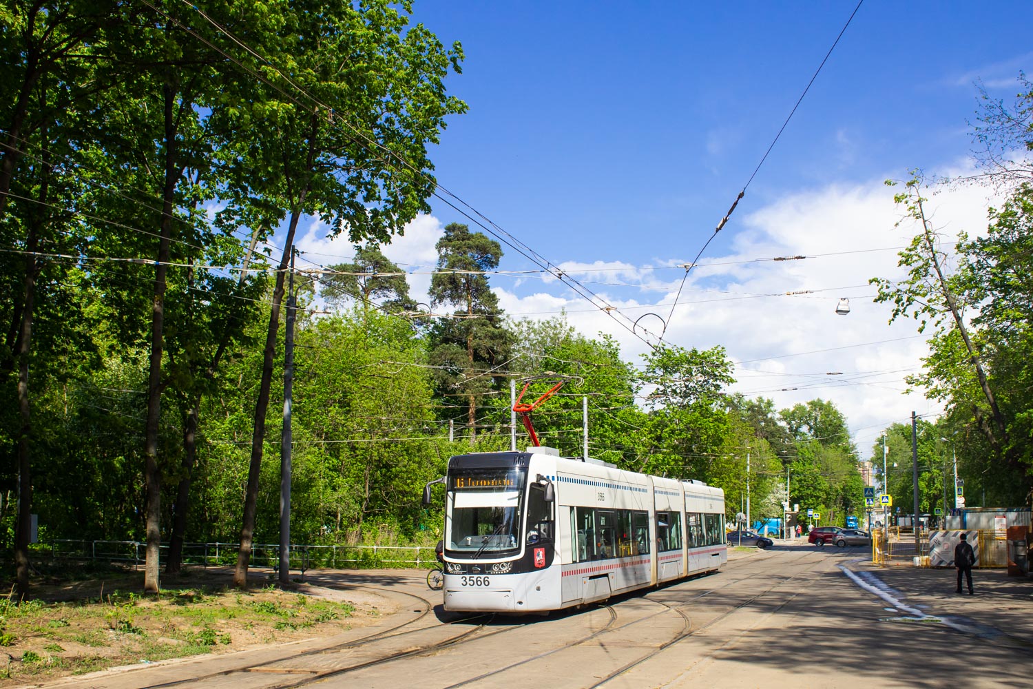 Москва, 71-414 (Pesa Fokstrot) № 3566