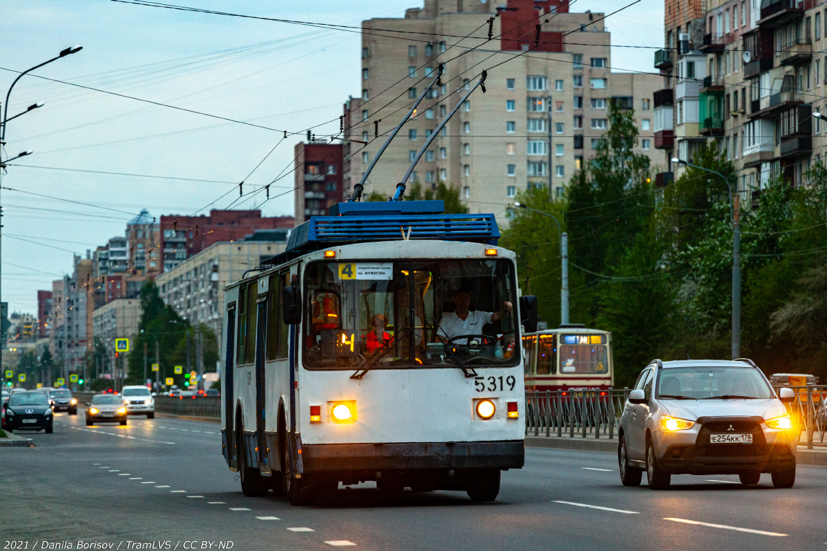 Санкт-Петербург, ВЗТМ-5284 № 5319