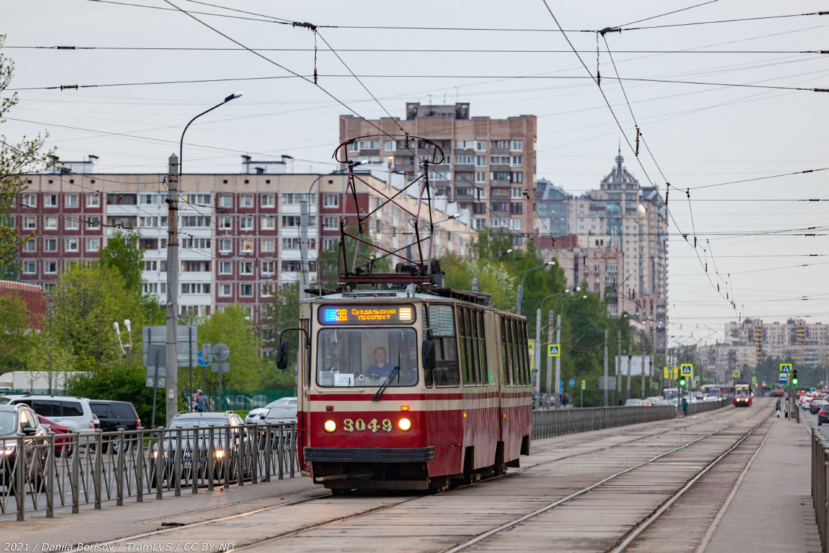 Санкт-Петербург, ЛВС-86К № 3049