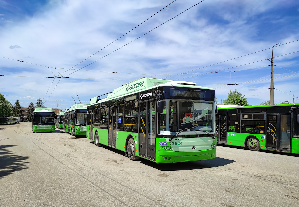 Харьков, Богдан Т70117 № 3624