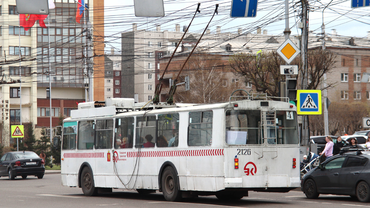 Красноярск, ЗиУ-682 КВР Красноярск № 2126