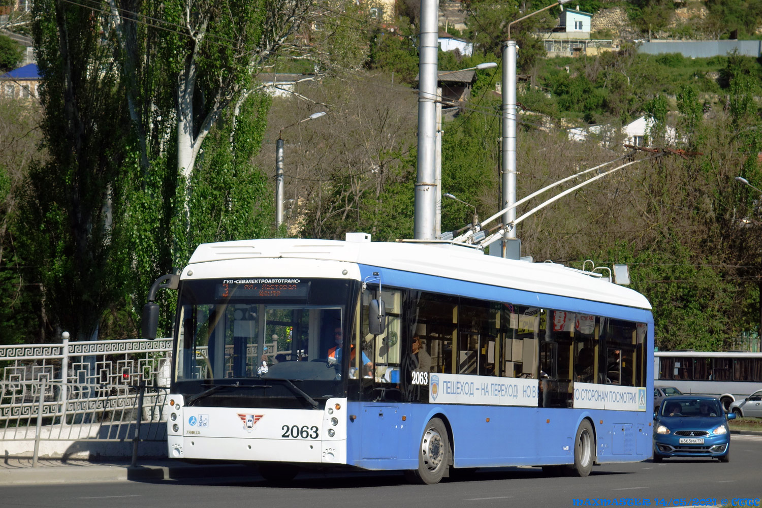 Sevastopol, Trolza-5265.02 “Megapolis” № 2063