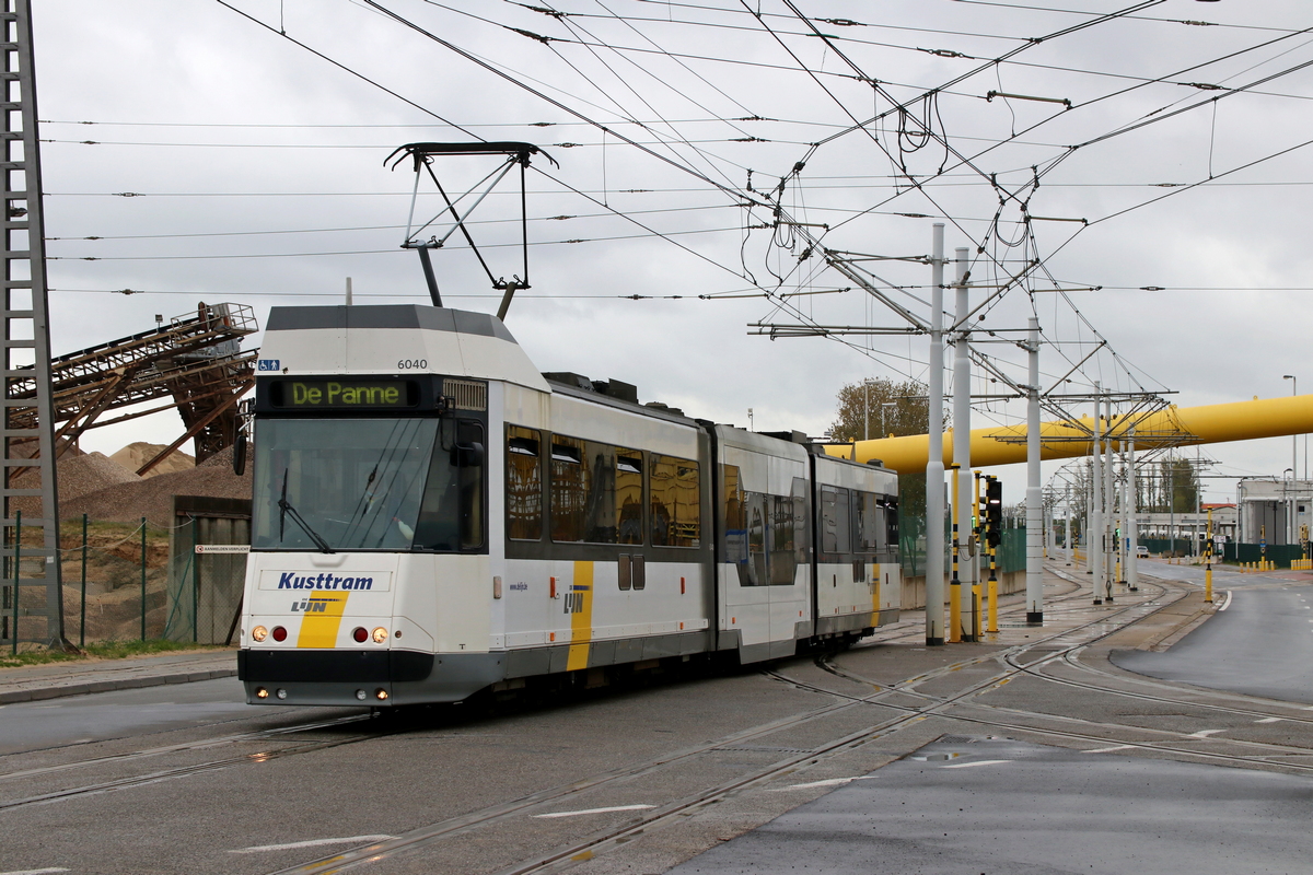 Tram du Littoral, BN/ACEC type 6000 8-axle N°. 6040