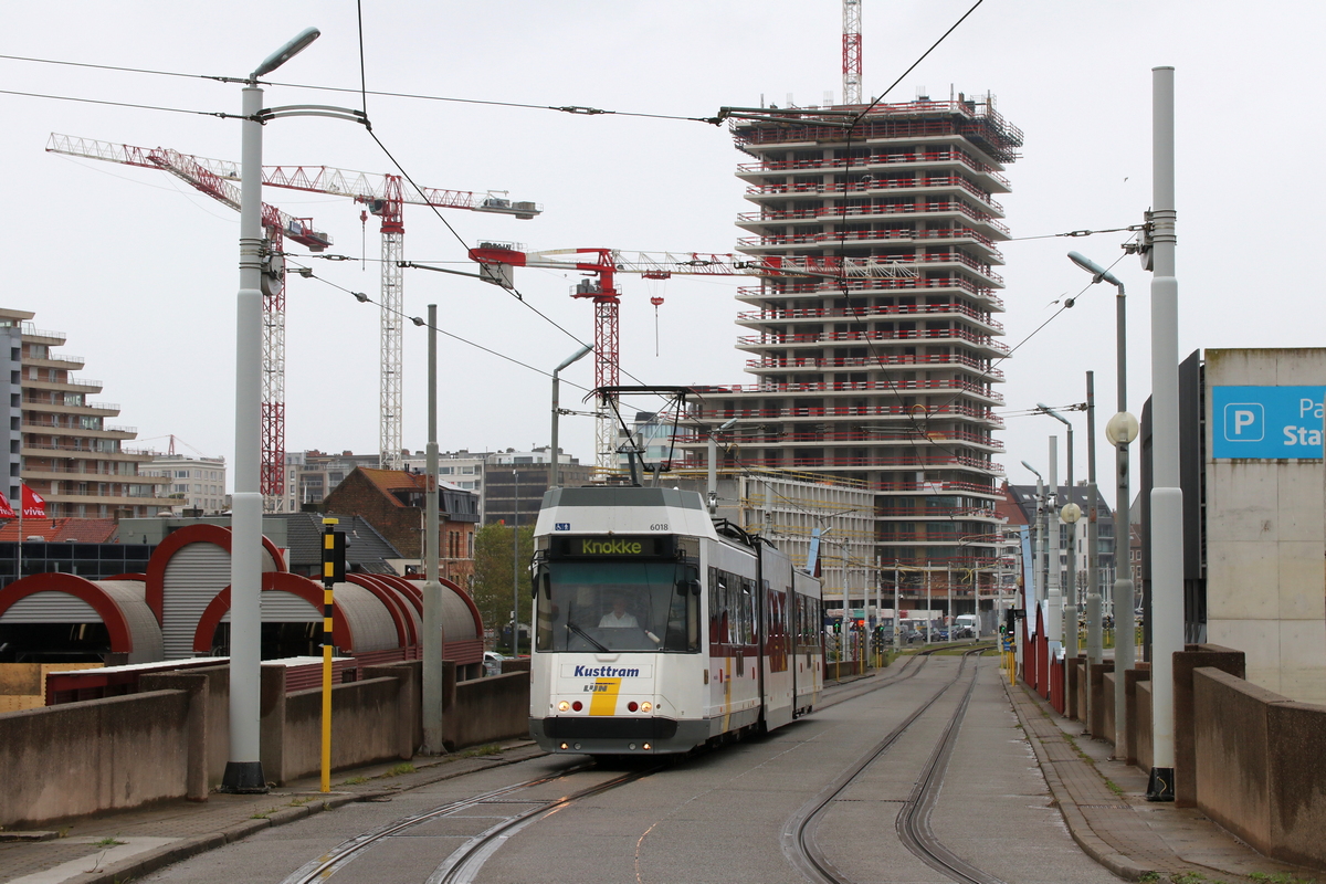 Береговой трамвай, BN/ACEC type 6000 8-axle № 6018