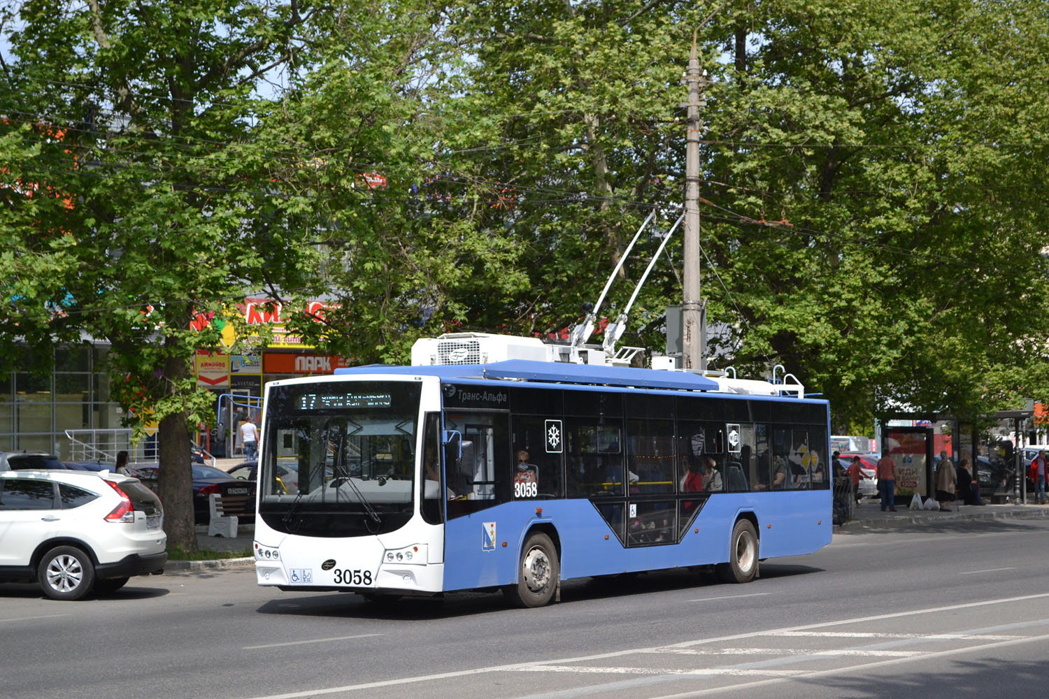 Севастополь, ВМЗ-5298.01 «Авангард» № 3058