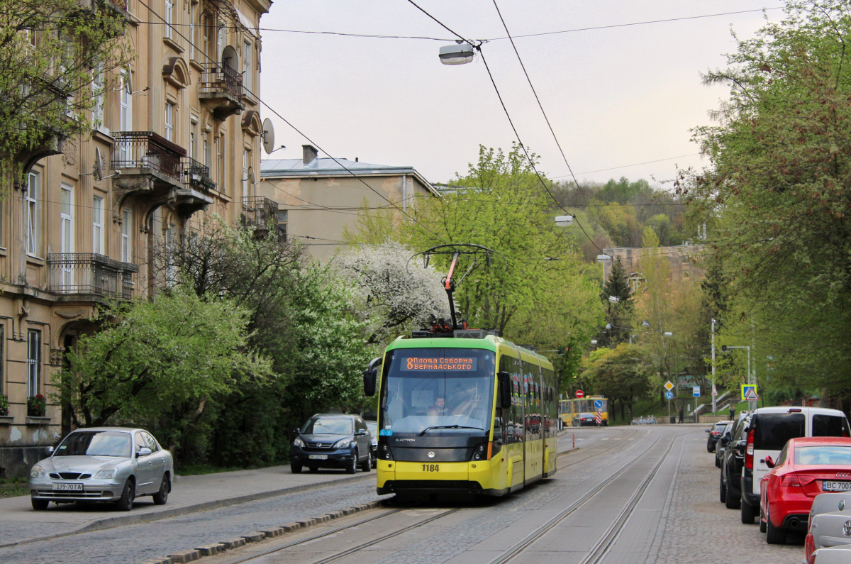 Львов, Electron T3L44 № 1184