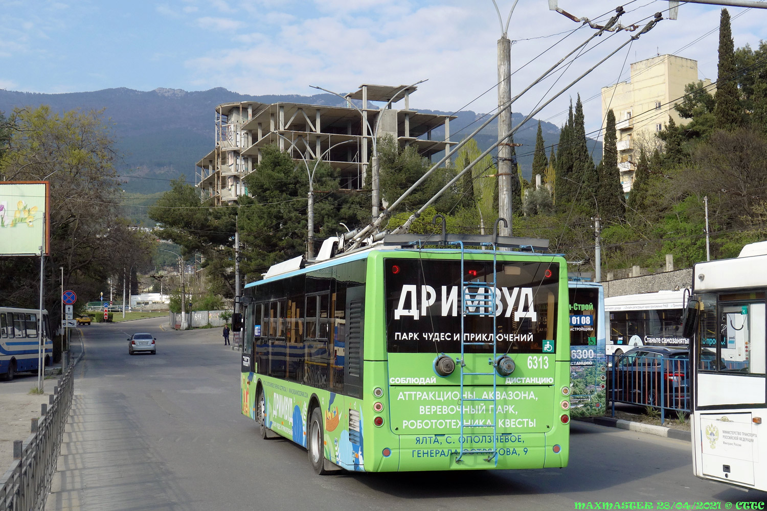 Крымский троллейбус, Богдан Т60111 № 6313