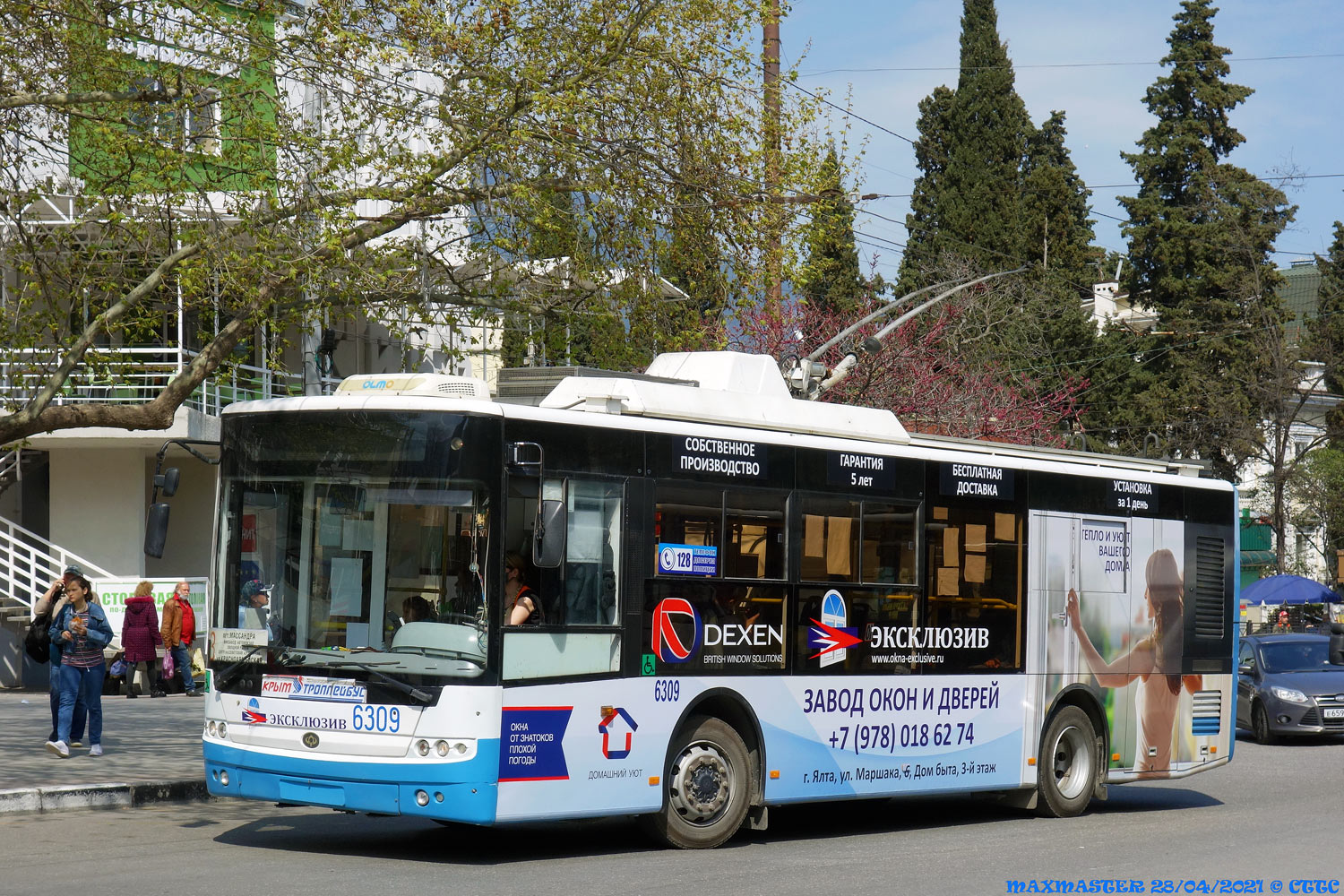 Крымский троллейбус, Богдан Т60111 № 6309