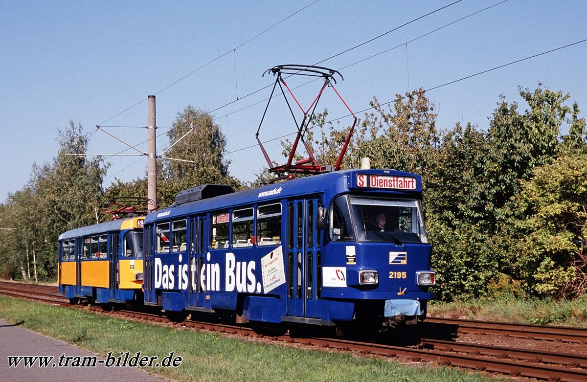 Лейпциг, Tatra T4D-M1 № 2195
