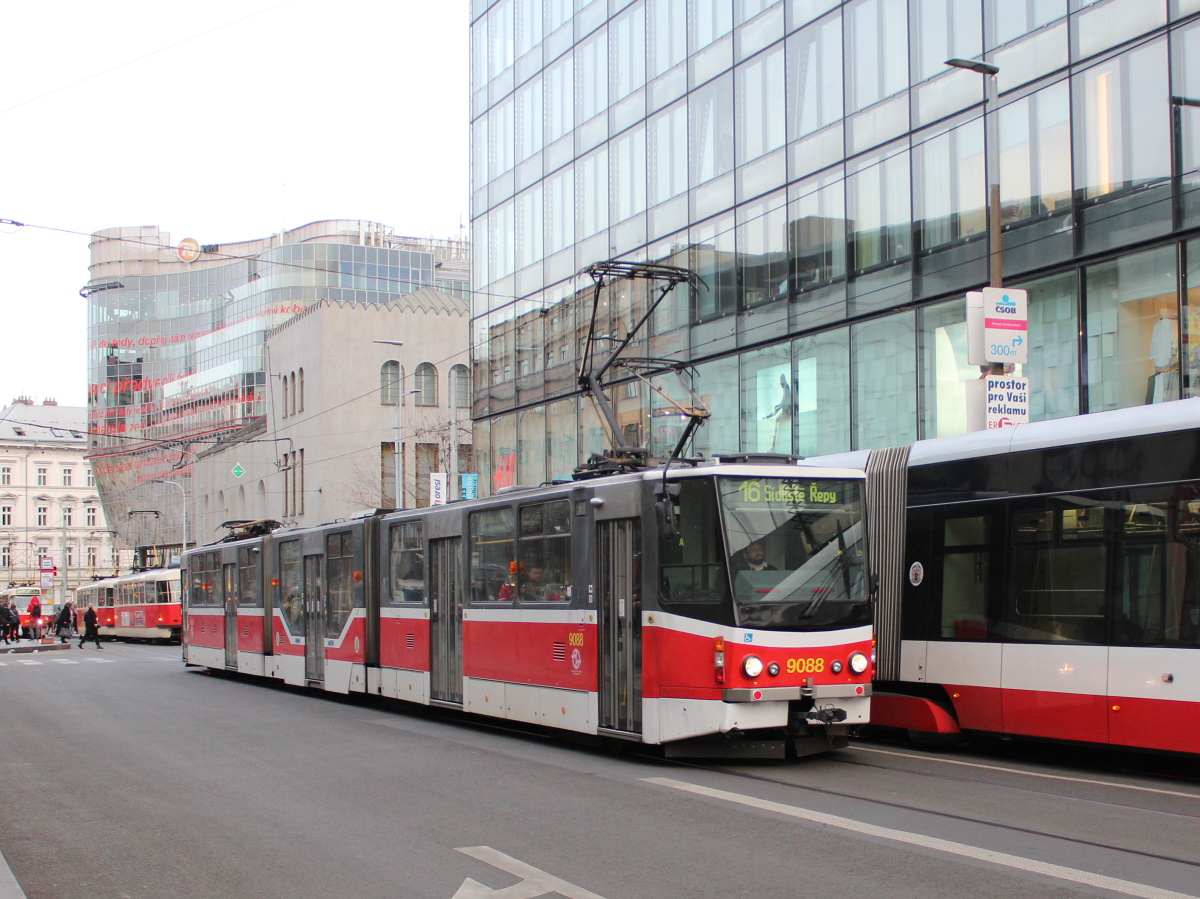 Прага, Tatra KT8D5R.N2P № 9088 Прага, Tatra KT8D5R.N2P № 9088