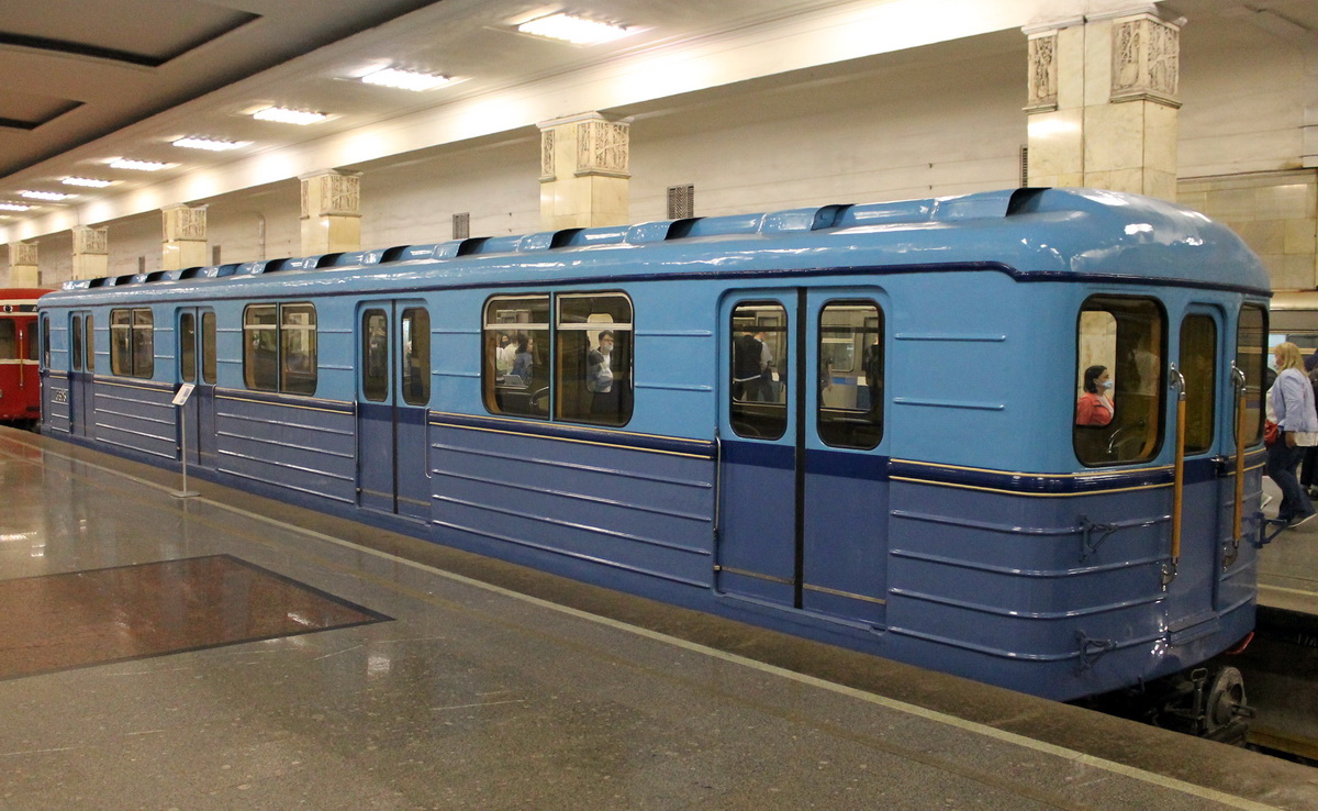 Москва, Е № 3605; Москва — Выставка подвижного состава и Парад поездов к 86-летию Московского метрополитена 15 — 20 мая 2021