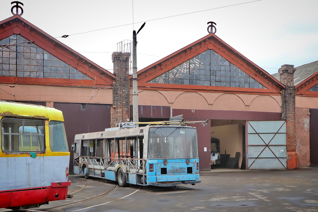 Одесса, Škoda 21Tr № 4013