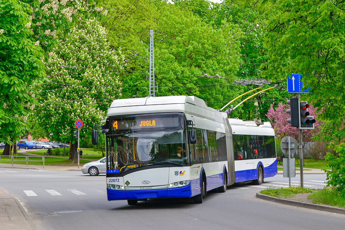 Рига, Solaris Trollino III 18,75 H2 № 22072