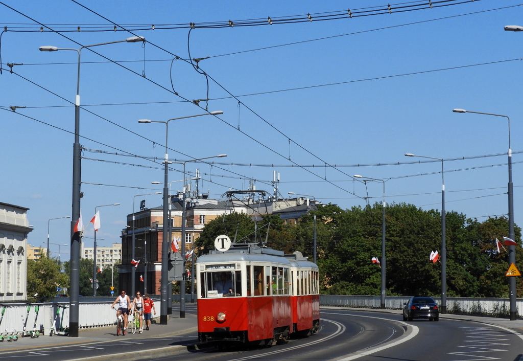 Варшава, Konstal 4Nj № 838