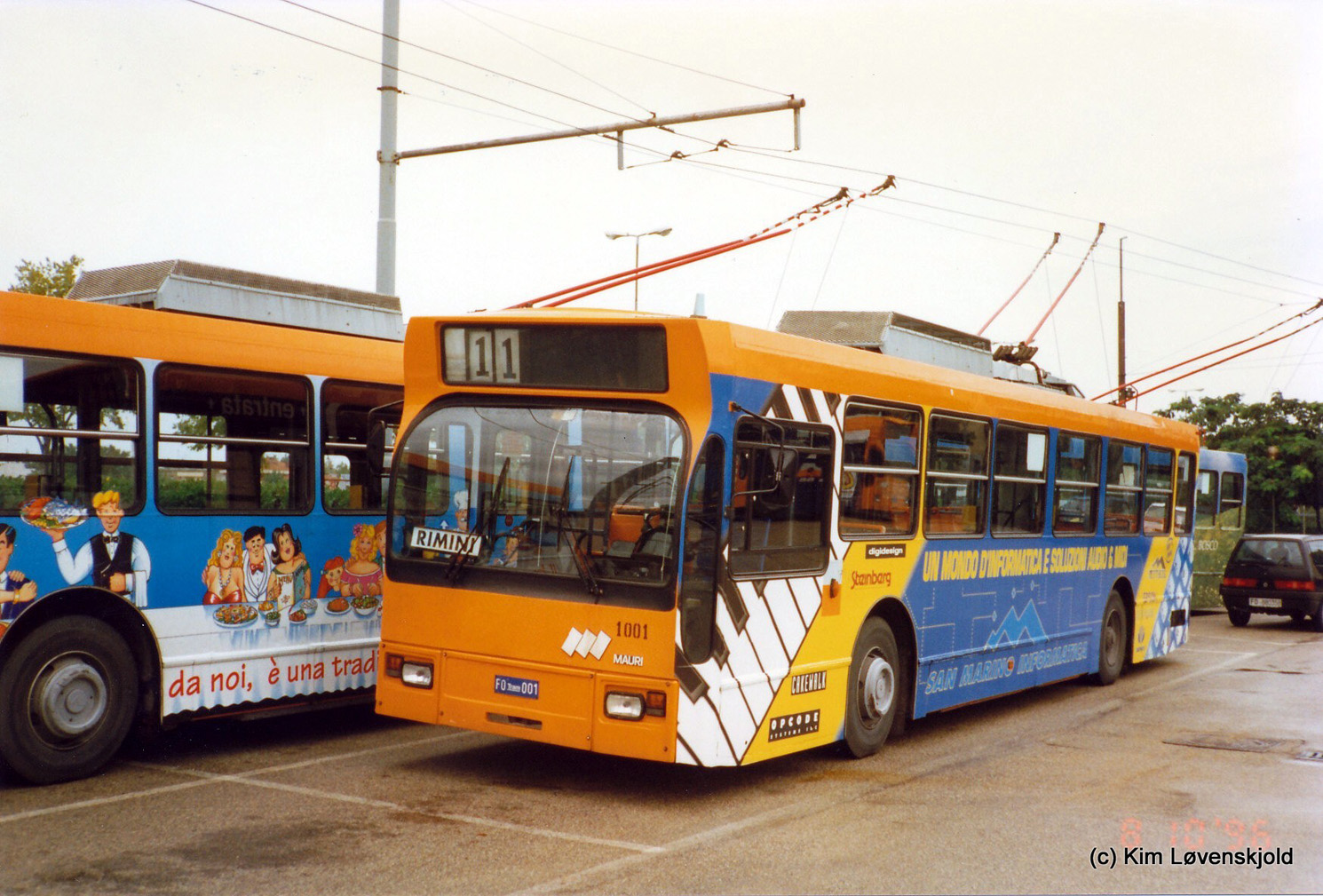 Римини, Volvo Mauri B59/59 № 1001