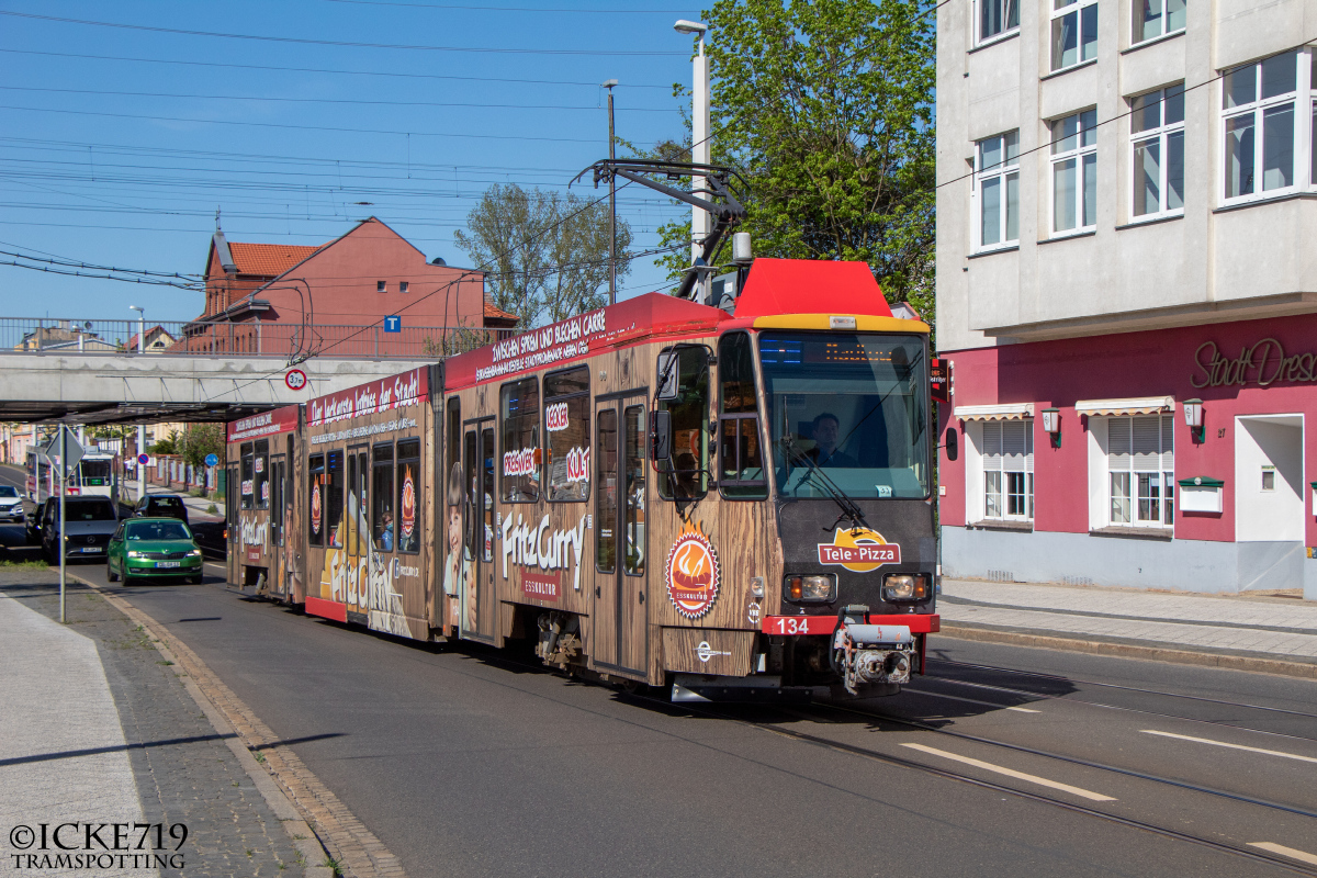 Котбус, Tatra KTNF6 № 134