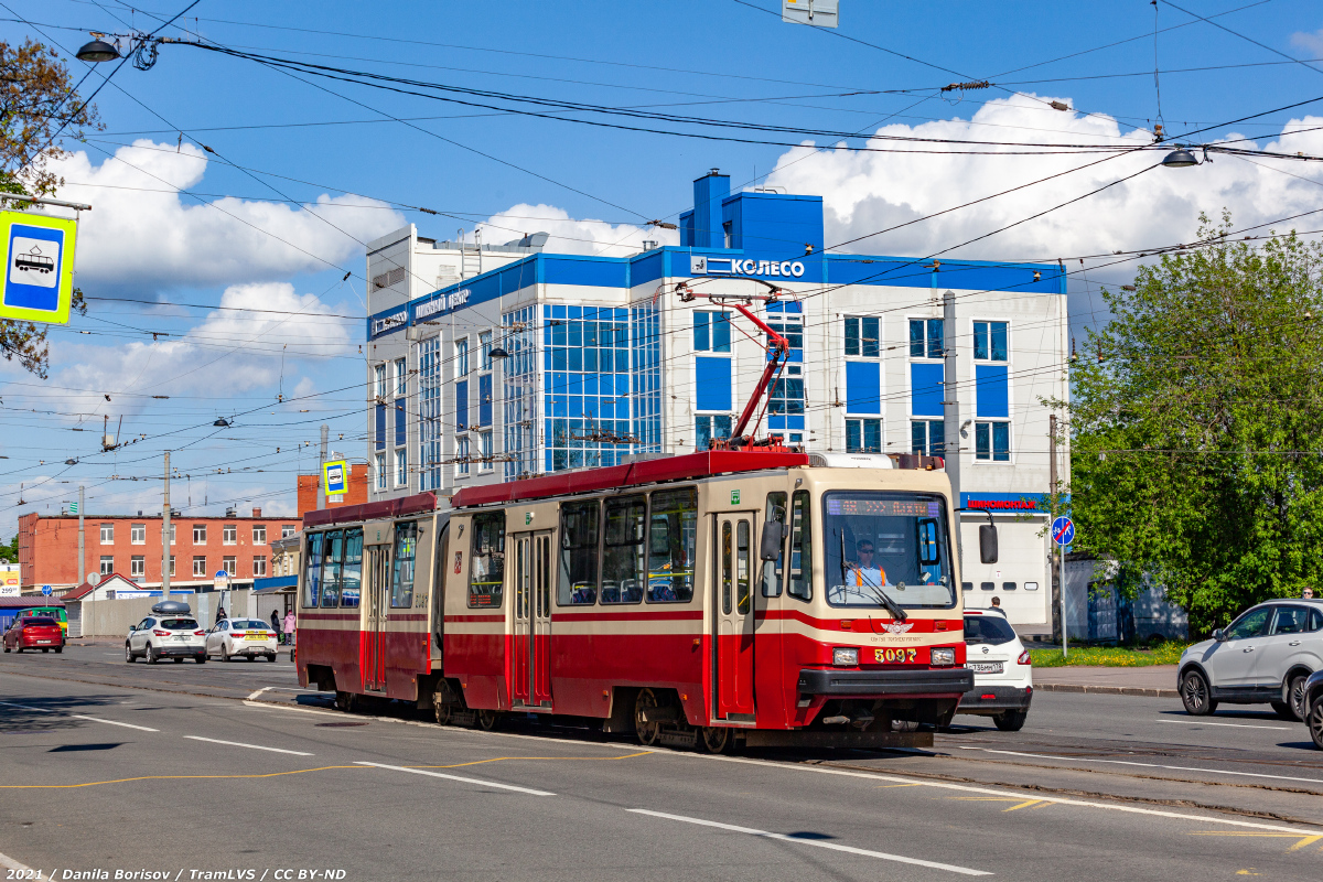 Санкт-Петербург, ЛВС-86М2 № 5097 Санкт-Петербург, ЛВС-86М2 № 5097