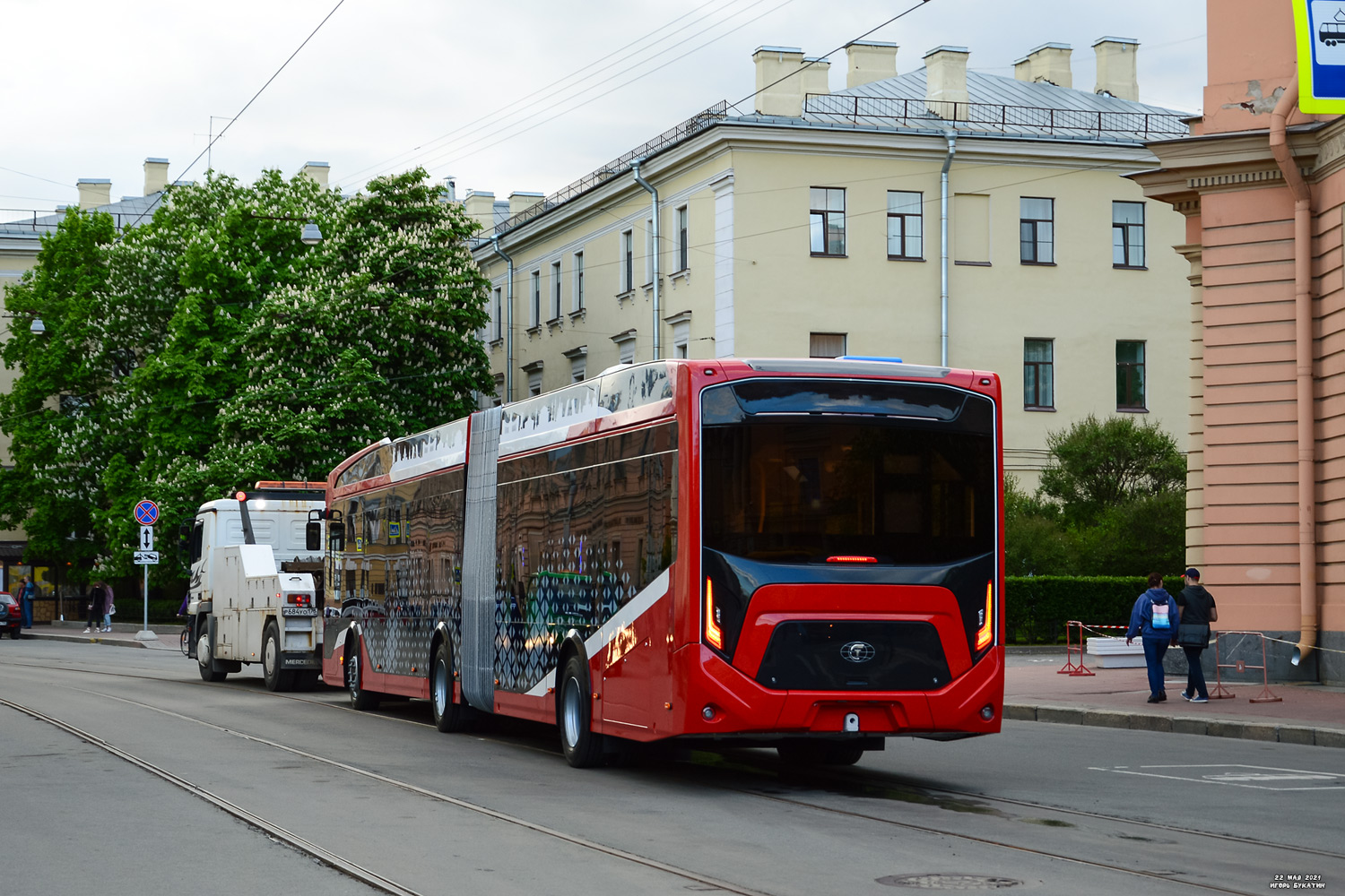 Энгельс, ПКТС-6245 «Пионер» № Б/н; Санкт-Петербург — Фестиваль «SPbTransportFest — 2021»