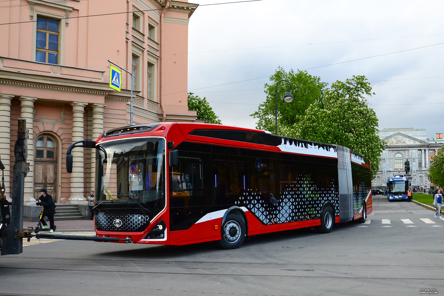 Энгельс, ПКТС-6245 «Пионер» № Б/н; Санкт-Петербург — Фестиваль «SPbTransportFest — 2021»