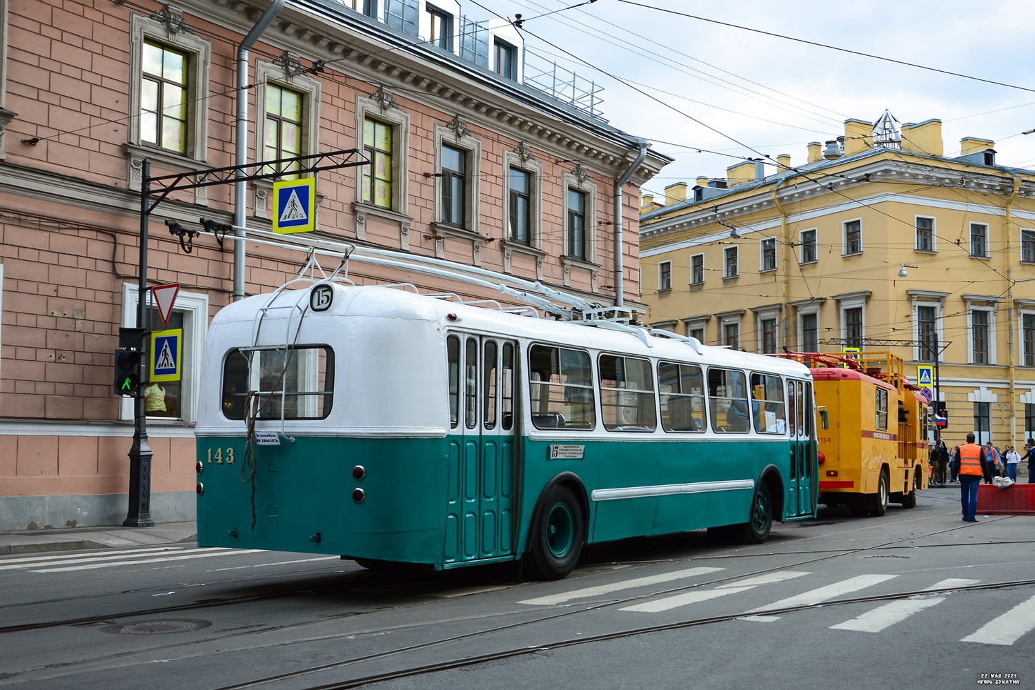 Санкт-Петербург, ЗиУ-5Г № 143; Санкт-Петербург — Фестиваль «SPbTransportFest — 2021» Санкт-Петербург, ЗиУ-5Г № 143; Санкт-Петербург — Фестиваль «SPbTransportFest — 2021»