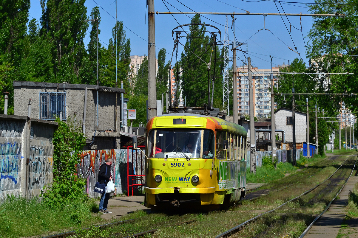 Киев, Tatra T3P № 5902