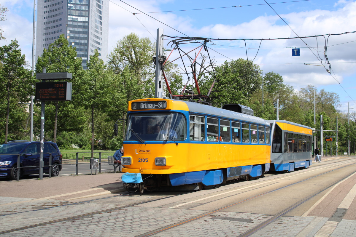 Лейпциг, Tatra T4D-M1 № 2105