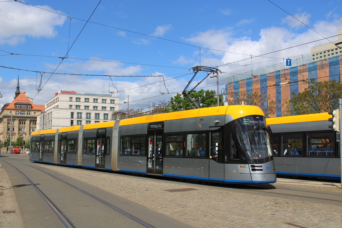 Лейпциг, Solaris Tramino Leipzig (NGT10) № 1004