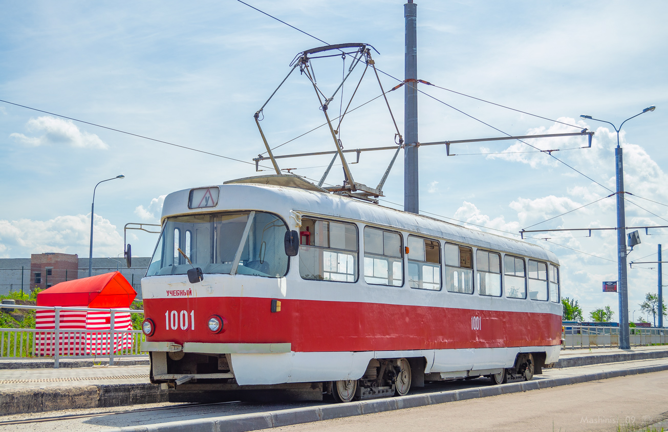 Самара, Tatra T3SU (двухдверная) № 1001; Самара — Конечные станции и кольца (трамвай)
