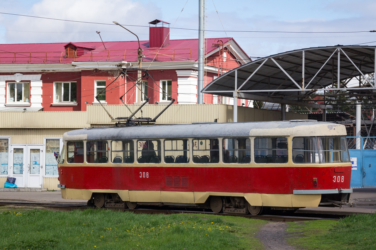 Курск, Tatra T3SU № 308