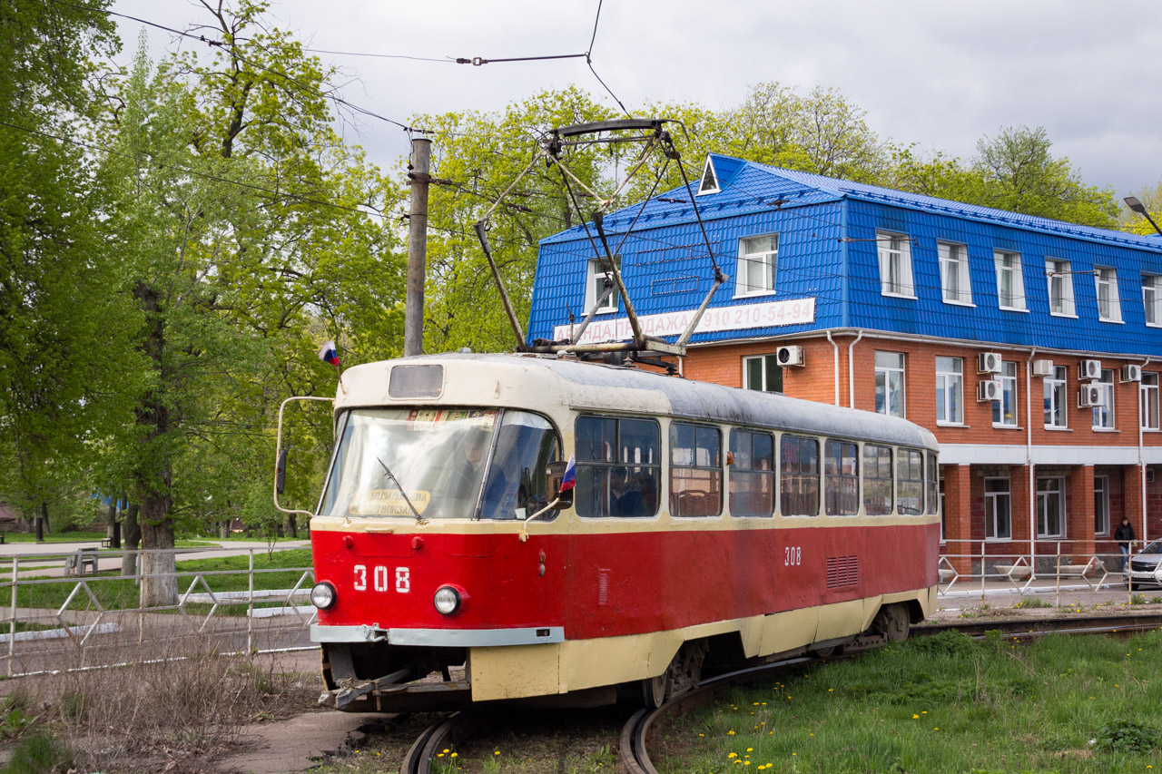 Курск, Tatra T3SU № 308