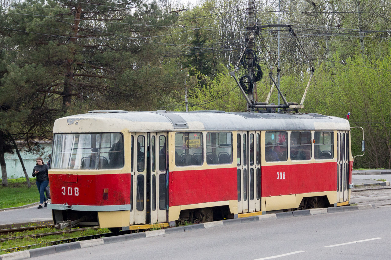 Курск, Tatra T3SU № 308