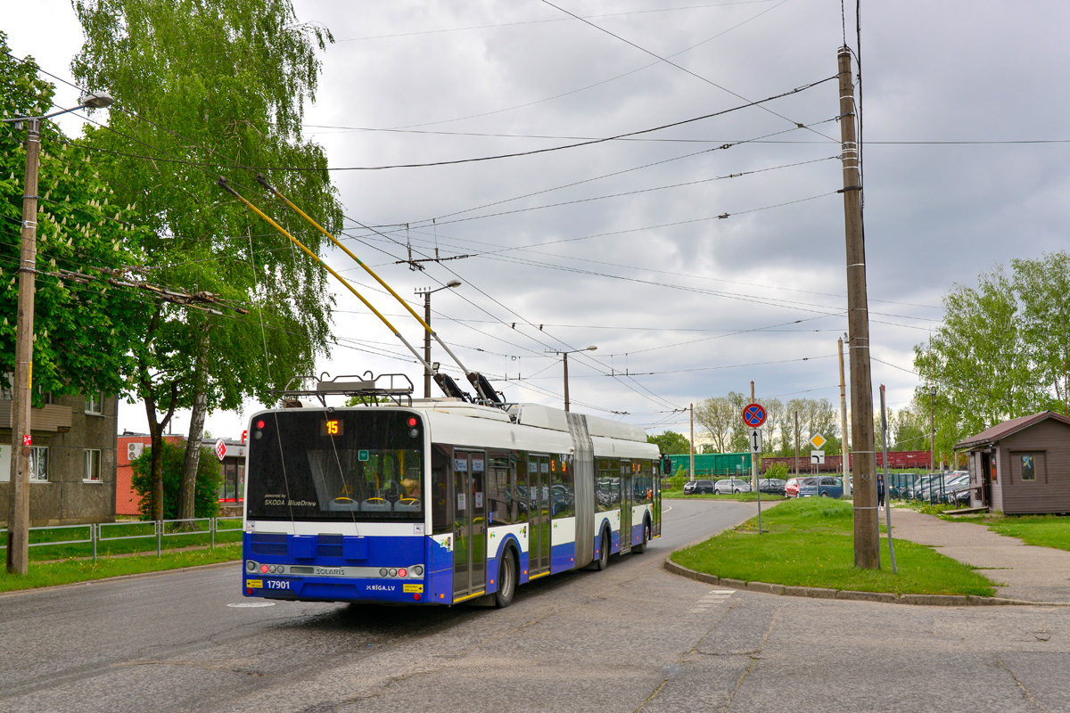 Рига, Škoda 27Tr Solaris III № 17901