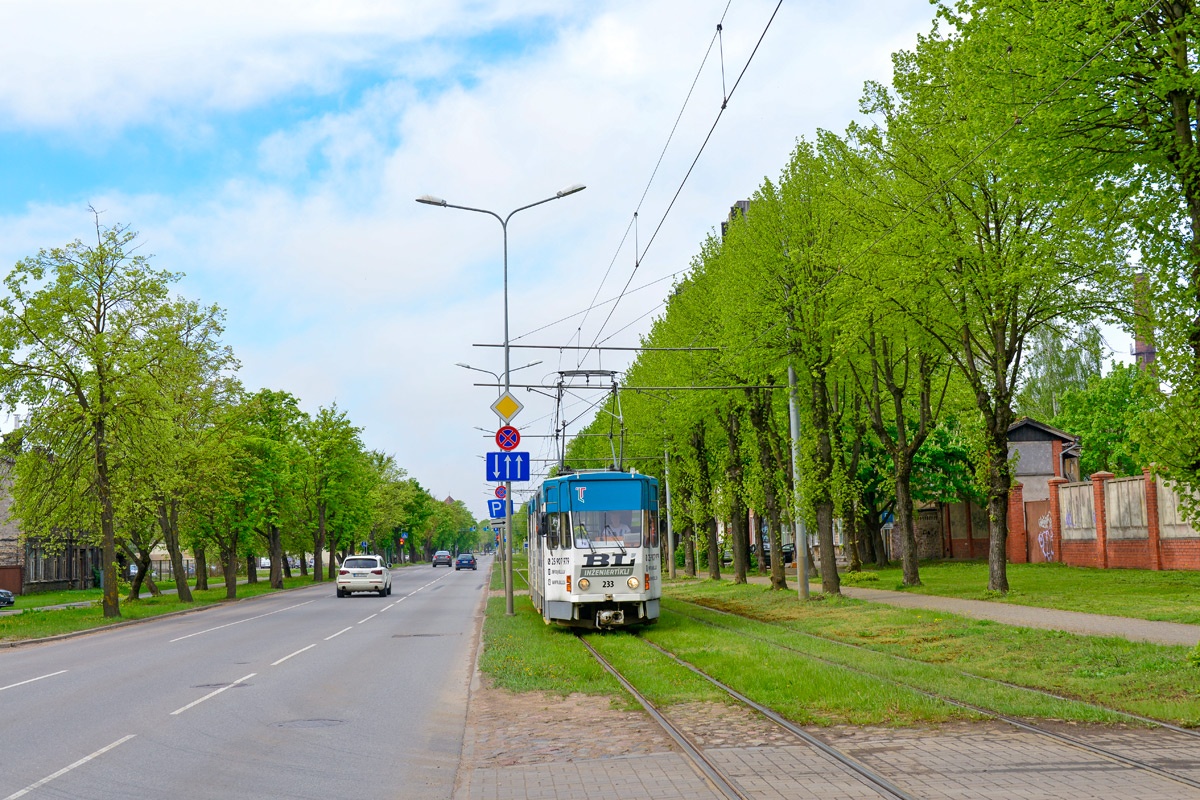 Лиепая, Tatra KT4SU № 233