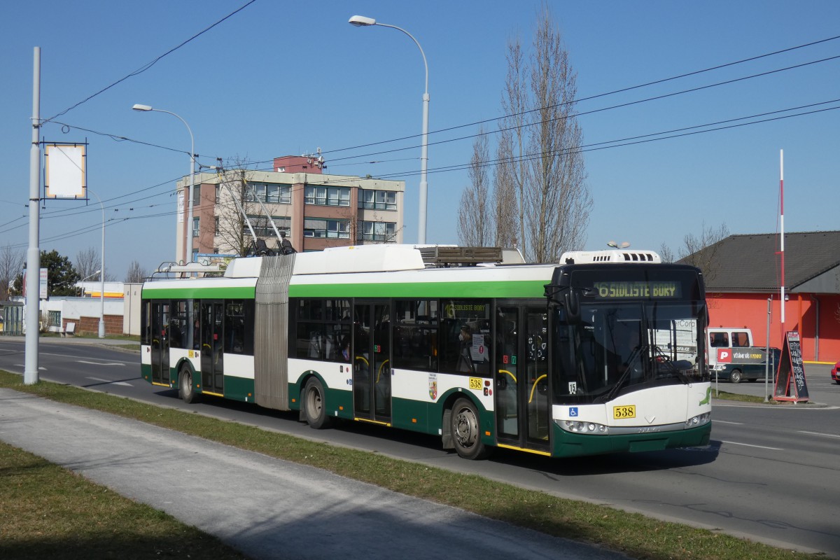 Пльзень, Škoda 27Tr Solaris III № 538