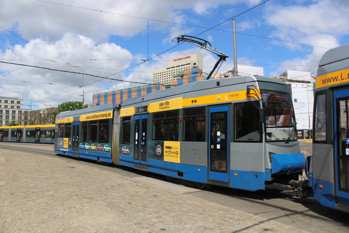 Лейпциг, Leoliner Fahrzeug-Bau Leipzig NGTW6L № 1317