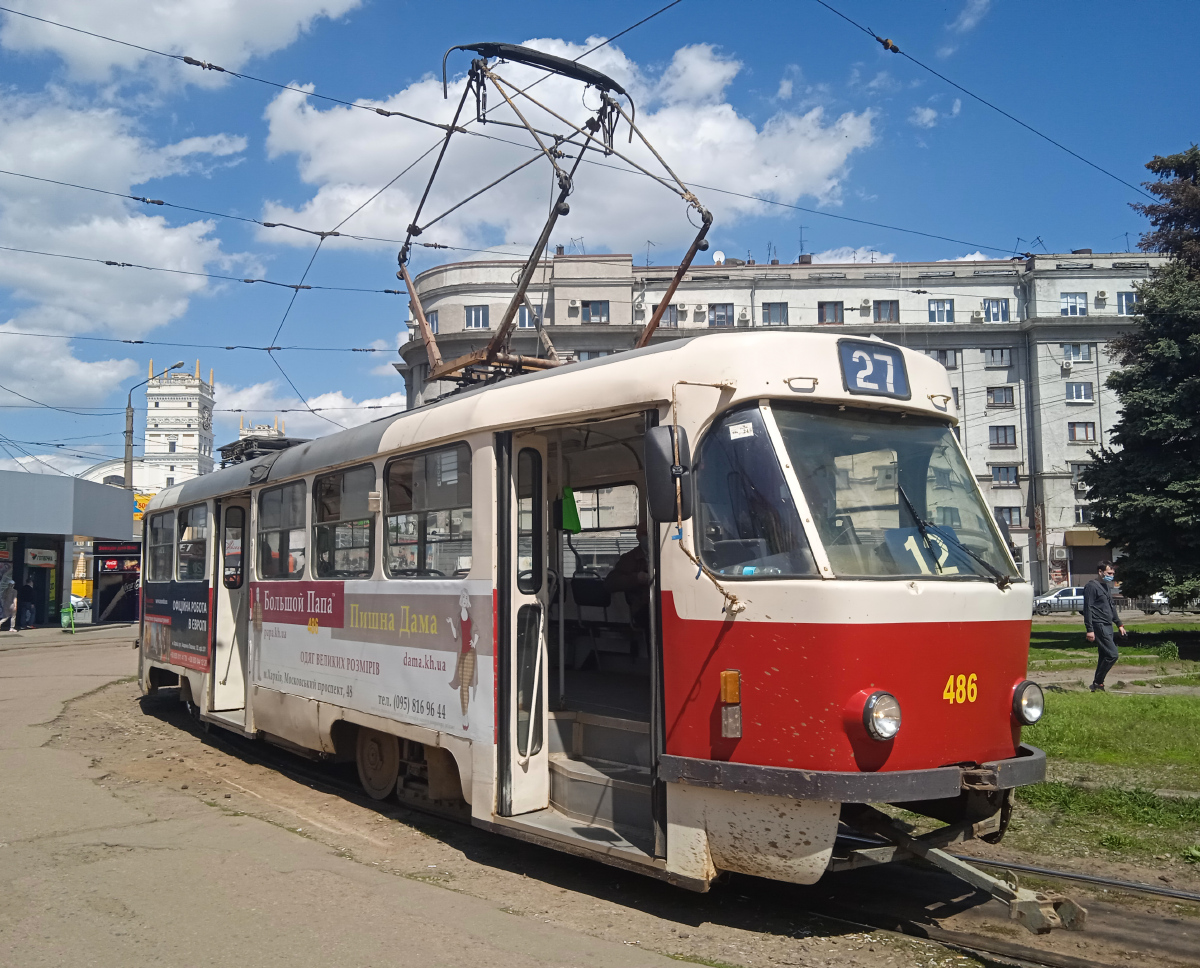 ხარკივი, Tatra T3A № 486