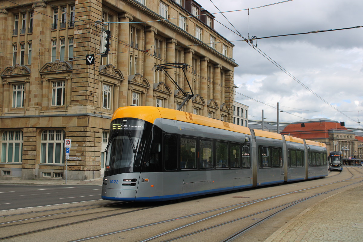 Лейпциг, Solaris Tramino Leipzig (NGT10) № 1022