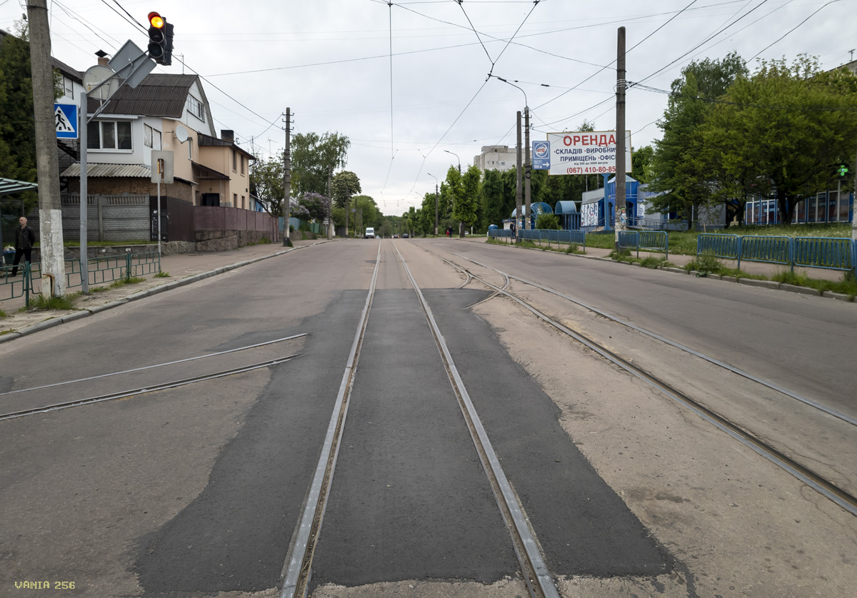 Житомир — Трамвайные и троллейбусные линии и инфраструктура