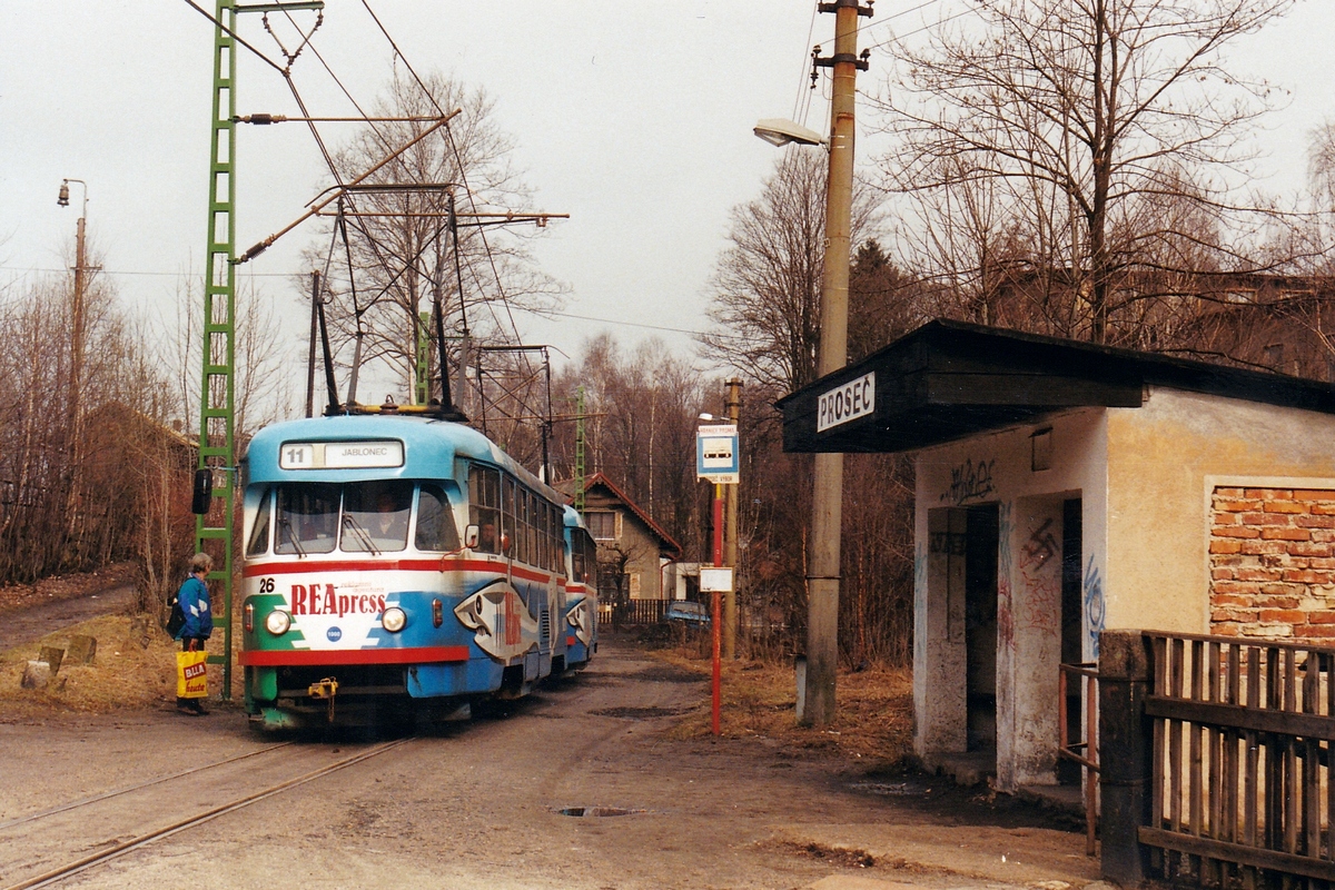 Либерец ― Яблонец-над-Нисой, Tatra T2R № 26 Либерец ― Яблонец-над-Нисой, Tatra T2R № 26