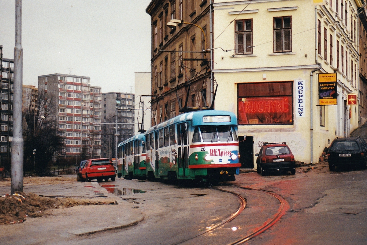Liberec ― Jablonec nad Nisou, Tatra T2R — 26 Liberec ― Jablonec nad Nisou, Tatra T2R — 26