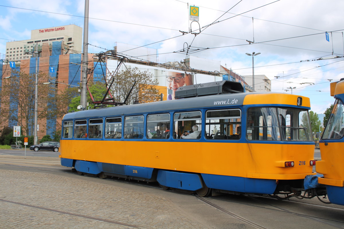 Leipzig, Tatra T4D-M1 Nr. 2116